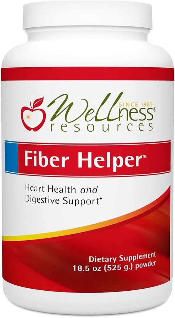 Fiber Helper - Oat Beta Glucan ile Ultra Pure Fiber Toz, Psyllium & Arapinogalactan ► ve Digestive Health, Detoxification, Heart Health (525 Grams)