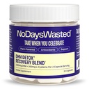 No Days Wasted DHM Detox, 30 Capsules (15 Hizmetler) - Jar - Daha İyi Bir Sonraki Gün ve Kurtarma İçin Daha Fazlasını Alın