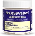 No Days Wasted DHM Detox, 30 Capsules (15 Hizmetler) - Jar - Daha İyi Bir Sonraki Gün ve Kurtarma İçin Daha Fazlasını Alın