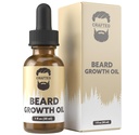 Crafted Beards Beard growth Oil Serum - 1 fl Oz - Unscented - Grow A Grow A Kaler Beard, Finds Beard Health, Full and Patchy Spots - (1 Pack)