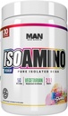MAN Sports Iso-Amino Bcaa Toz, Rainbow Sherbet, 255 Gram
