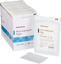 McKesson Non-Adherent Dressing Pads, Sterile, Naylon /Polyester, 2 in x 3 in, 100 Count, 1 Pack