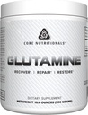Core Nutritionals Glutamine Platinum Asit | Gelişmiş Kurtarma ve L-Glutamine Seviyeleri | Immune Support, Muscle Build, Gut Health | 60 Hizmetler (Unflavored)
