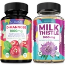D Μαννόζη 1000 mg & Γαϊδουράγκαθο γάλακτος 1000 mg 120 καψάκια