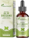 Naturments Oregano Oil Drops for Immune Support & Gut Health. Vegan, Non-GMO, Sugar Free & Gluten Free Organic Wild Mediterranean Oregano Oil with Organic Ekstra Virgin Olive Oil - 1 Fl Oz 30 Ml