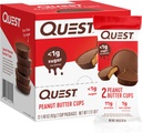 Quest Beslenme Peanut Butter Cups, 11g protein, 1g Sugar, Low Carb, Gluten Free, Keto Friendly, 12 Count