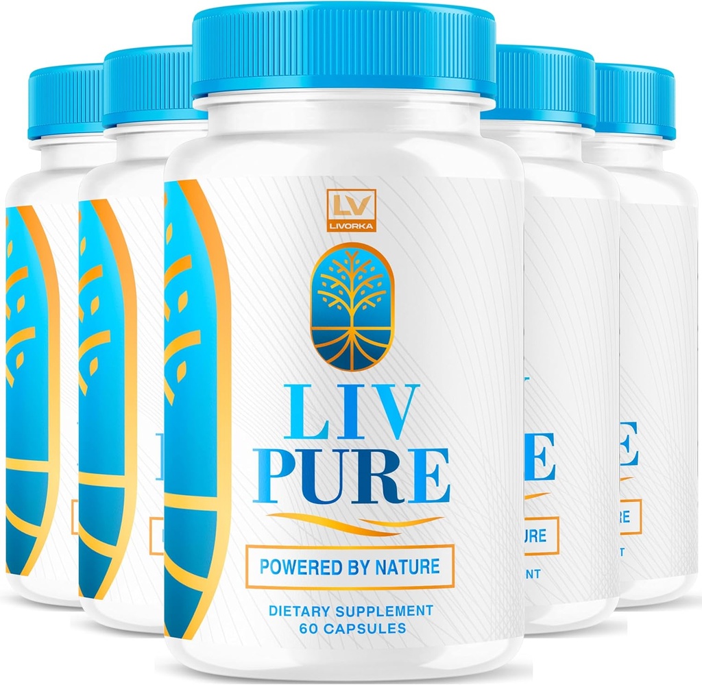 (5 Pack) Liv Pure, Liv Pure Reviews, Liv Pure Pills, Liv Pure Pills Κριτικές, Livpure, Liv Pure Capses Liver, LivPure Pill Τώρα σε κάψουλες, 300 κάψουλες για 150 ημέρες.