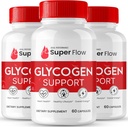 Super Flow Glycogen Support, Super Flow Glyco Optimizer Caps, Glycogen Super Flow, SuperFlow Glycogen Support Pills, SuperFlow Glycogen Support Reviews, Blood Support Formula Supplement (3 Pack)