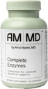 Amy Myers MD Complete Enzymes - Gut Care & Digestive Health Support Supplement - Daily Health Microbiome Support Nutritional Supplement - 120 Capsules