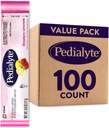 Pedialyte Electrolyte Toz Paketleri, Strawberry Lemonade, Hydration Drink, 100 Single-Serving Toz Packets