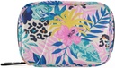 Pill Organizer Leopard Spots Palm Leaves Pill Box 7 Day Pill Τσάντα Travel Pill Τσάντα Organizer με Zipper Φορητή Εβδομαδιαία περίπτωση Συμπαγές μέγεθος για τον κάτοχο συμπλήρωμα βιταμίνης