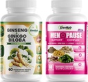 Optimal Wellness Çözümleri: Herbal Menopause Destek ve BTC + Ginkgo Biloba Energy & Brain Focusjp for Men & Women