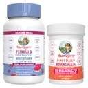 MaryRuth Organics Προγεννητική μεταγεννητική Multivitamin Gummies (Strawberry) & Γυναικεία 3-in-1 Καθημερινή Probiotic Κάψουλες 