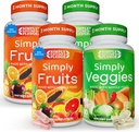 Just Nature's Pledge - 42 farklı meyve ve sebze ile paketlendi - 2Month Supply - Real, Non-GMO Whole Foods - Supports Energy & General Wellness - Soy-Free - 360 Capsules