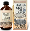 Black Seed Oil 8 oz - Ψυχρό Πιέζεται αιθιοπικό μαύρο Cumin Nigella Sativa, 3X Thymoquinone, 100% καθαρό & οργανικό υγρό σε γυάλινη φιάλη - Υποστηρίζει ανοσοποιητικό, τα μαλλιά, και την υγεία του δέρματος