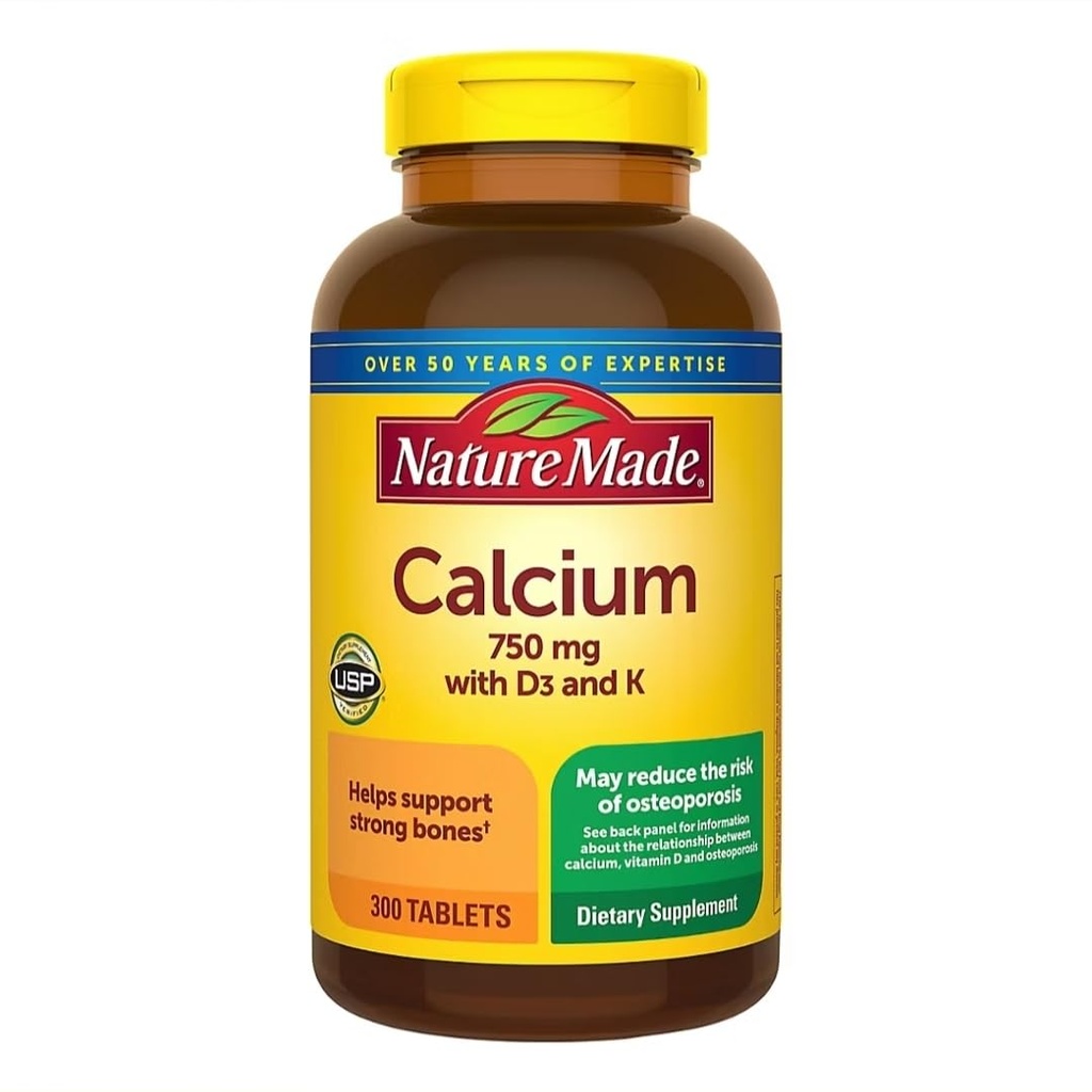 Nature Madeuba 300 Tabletler D3&K ile 750 MG