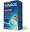 Navage SaltPod w/Alkalol 30 Pack (30 SaltPods) Salt Pod Refills Sadece - Özel olarak tasarlanmış Nasal Irrigation System - Sinus Rinse ve Alkalol Pods Hızlı ve Soothing Relief Pods için