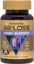 Natures Plus AgeLos Kidney Support - 90 Tablet - D3 & Magnezyum - Vejetaryen, Gluten Free - 30 Hizmet