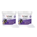 Zymox Advanced Enzymatic Ear Wipes for Dogs and Cats - for Dirty, Waxy, Koky Ears - Premium Strength Ear temizleyici Wipes - Non-Irritating - hipoallergenic (100 Count-Pack of 2)