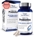 1MD Beslenme Tamam Probiyotikler Platinum - Digestive Health için Probiyotikler ve Probiyotikler - Kadınlar ve Erkekler için Probiyotik Supplement - 50 Milyardan Fazla Canlı CFU 11 Strains Süt-Free - 30 Caps