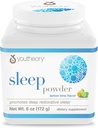 Youtheory Sleep Nighttime Toz - Calm & Relaxation için Uyku Desteği Tamam * - Contains Melatonin, Magnezyum, L-Theanine & L-Glycine - Dairy, Soy & Gluten Free - 6 ozz
