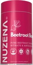 Nuzena Beetroot Boost + 1300 mg | 60 Beta Vulgaris Beet Root Toz Capsules | USA Vegan, Non-GMO & Gluten Free Nitric Cube ATM Beet Supplement| Servis Boyut: 2 Capsules