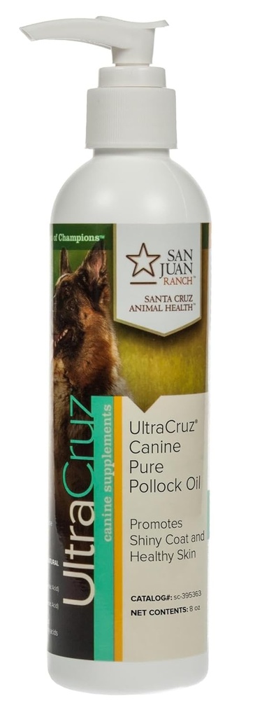 UltraCruz - sc-395363 Köpekler için Saf Pollock Oil Supplement, 8 oz