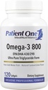 Hasta One Omega-3 800 | Kalp, Bilişsel ve Ortak Sağlığı Desteklemek için Tamam * | Omega-3 EPA ve DHA ile Balık Yağı | 120 Softgels