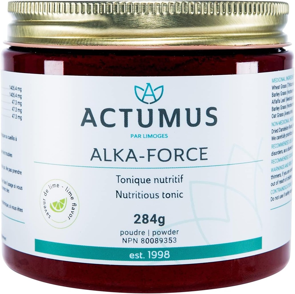Alka-Force - Nutritious Τονωτική σκόνη, παρέχει βιταμίνες, ορυκτά, αντιοξειδωτικά και αμινοξέα, Φτιαγμένα με οργανικά και άγρια συλλεκτικά συστατικά 