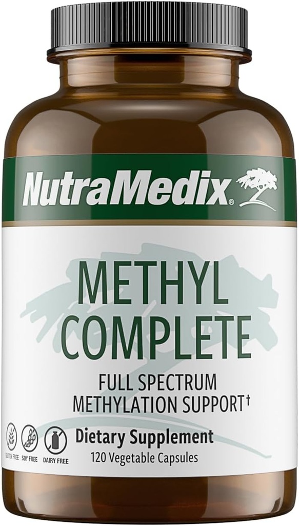 NutraMedix Torch Complete - Complete Meation & Energy Support Capsules - Vitamin B2, B6, B12 & Folate - Tinatine Monohidrat & Betaine Anhidrus (120 Count)