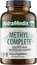 NutraMedix Torch Complete - Complete Meation & Energy Support Capsules - Vitamin B2, B6, B12 & Folate - Tinatine Monohidrat & Betaine Anhidrus (120 Count)