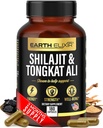 Dünya Elixir Shilajit 1000 mg & Tongkat Ali 400 mg (180 Capsules) ABD-Shilajit Supplement (20% Fulvic Acid) Shilajit Pure Himalaya Organik & Tongkat Ali for Men More Potent Than Shilajit Wear