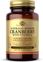 C vitamini ile Solgar Cranberry - 60 Sebze Kapsülleri - Destekler Urinary & Bladder Health - Non-GMO, Vegan, Kosher, Gluten Free - 60 Hizmetler