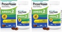 PreserVision AREDS 2 Eye Vitamin & Mineral Supplement, Contains Lutein, Vitamin C, Zeaxanthin, çinko & Vitamin E, 120 Softgels (Pazar Mayıs Vary) (Pazarlama 2) (Pazarlama 2)