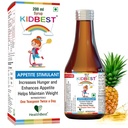 L-Lysine & B Vitaminleri Syrup ile 3-13 Yrs için Sağlık En İyi Kidbest Appetite Alert for Kids 3-13 Yrs with L-Lysine & B Vitamins Syrup, Helps Health Kilo Lig, Pineapple Flavor, Increases Hunger, Appetite Stimulant, 200 ml
