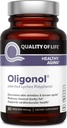 Ποιότητα ζωής Oligonol Premium συμπλήρωμα κατά της γήρανσης - προάγει την καρδιαγγειακή υγεία, κυκλοφορία & νεότητα, περιλαμβάνει αντιοξειδωτικά - εκχύλισμα φρούτων Lychee - 30 Vegicaps
