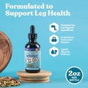 Restavin - Advanced Leg Support Supplement - Daha İyi Abhidrasyon için Sıvı Teslimat - C, Iron, Valerian, Turmeric, Magnezyum & More!