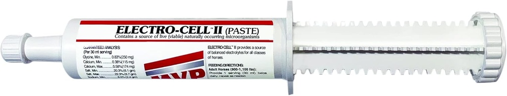 E-Cell II Electrolyte Paste for Horses -5-Pack (10 doz)
