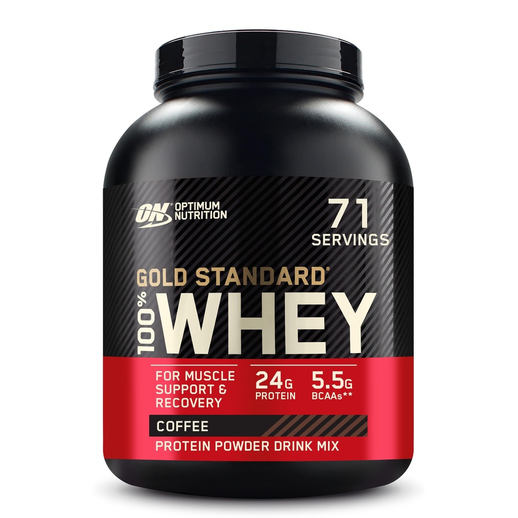 Optimum Beslenme Altın Standardı 100% Whey Protein Toz, Kahve, 5 Pound (Packating May Vary)