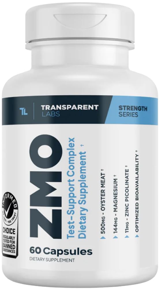 Gap Labs ZMO - Kristal, Magnezyum Glycinate, & Oyster Toz Için Toz Kurtarma - 60 Kont