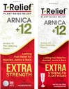 MediNatura T-Relief Extra Strength Pain Relief Arnica +12 Plant-Based Pain Relievers 100ct Tablet T-Relief Ekstra Güçlü Ağrı 3oz Krem Paket