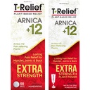 MediNatura T-Relif Extra Strength Pain Relief Arnica +12 Plant-based Pain Relief 100ct Tablets T- Relief Extra Strength Pain Relief 3oz Cream Bundle