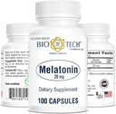 Bio-Tech Pharmacal Melatonin (20 mg, 100 Capsules)