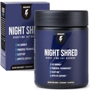 Night Shred Fat Burner ve Natural Sleep Support | Ashwaganda, 5-HTP, CLA, Melatonin | Appetite Suppressant | Kilo Kayıp Destek Gecesi Fat Yan (60 Vegetarian Capsules)