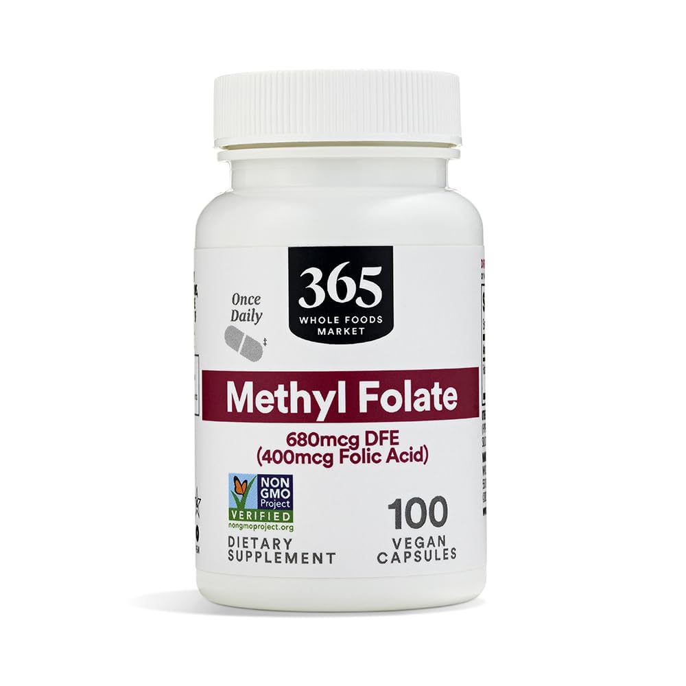 365 by Whole Foods Market, Metil Folate, 100 Count