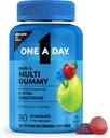 Μια μέρα Mens Πολυβιταμίνες Gummies – Πολυβιταμίνη για τους άνδρες με βιταμίνη D, ψευδάργυρος, φολικό οξύ, μασώμενη Βιταμίνη Gummies, Φυσική Ενέργεια Υποστήριξη 80 Count