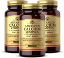Solgar Gelişmiş Gıda Kompleksi - 120 Tablet, 3 Paket - çinko, Boron, Vitamins D3 & K2 - Non-GMO, Gluten Free, Dairy Free - 90 Toplam Hizmetler