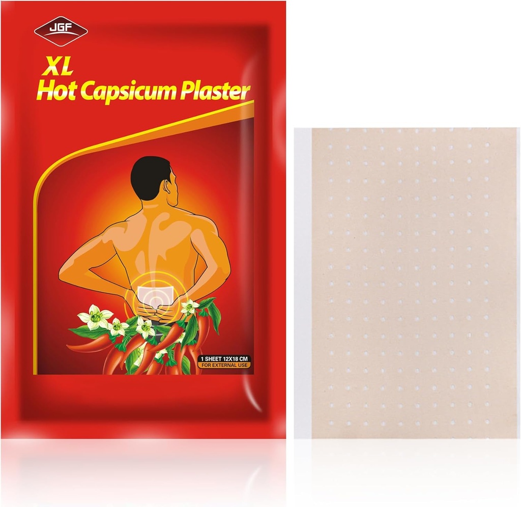 10 Kont Capsaicin Patches,4.72"x7.08" Hot Capsicum Patch