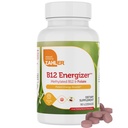 Zahler Energizer - Folate και B12 συμπλήρωμα - γρήγορη διάλυση Cherry Flavor Lozenges Διπλή βιταμίνη μεθυλιωμένο B12 & Folate συμπλήρωμα με 1360 mcg Φολικό οξύ + 1000 mcg Μεθυλο Βιταμίνη B12 (90 Count)