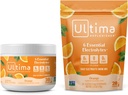 Ultima Replenisher Electrolyte Toz İçecek Mix Sche – Sugar Free – Orange, 30 Servis Canister ve 20 Stickpacks – 6 Electrolytes ve Minerals – Keto Friendly, Vegan, Non-GMOMO
